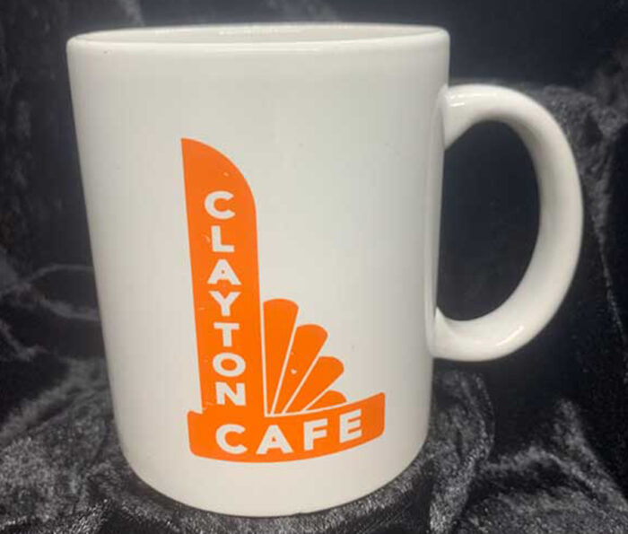 Clayton Cafe Orange Mug